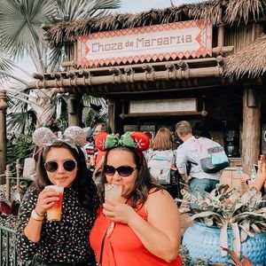 Red Snowflake Holiday Disney Mickey Ears